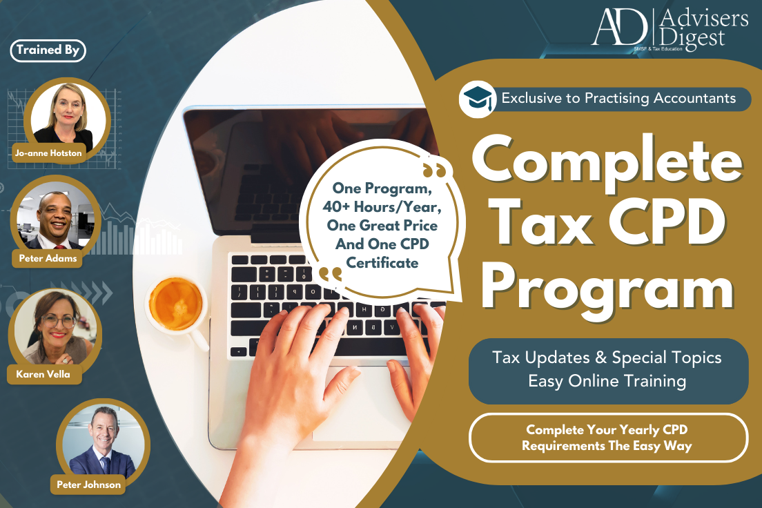 Complete Tax CPD Program - Karen Updated Image
