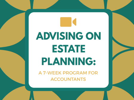Advising on Estate Planning - 2026 - Portal Image