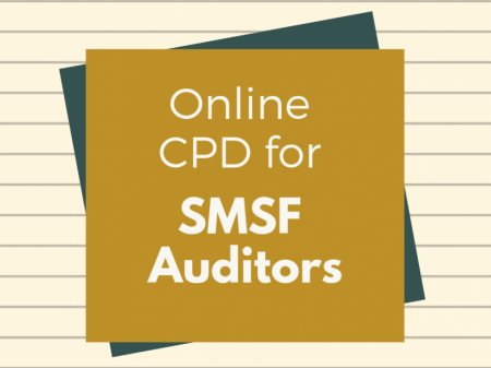 Online CPD for SMSF Auditors